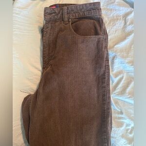 Junior girls Empyre pants in chocolate brown